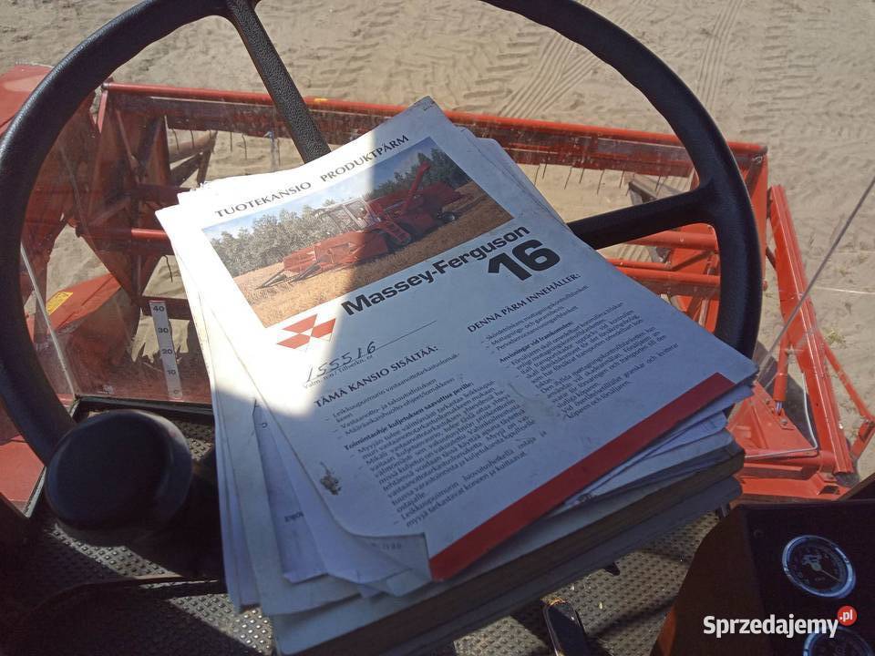 Kombajn zbożowy mf 16 nieuszkodzony