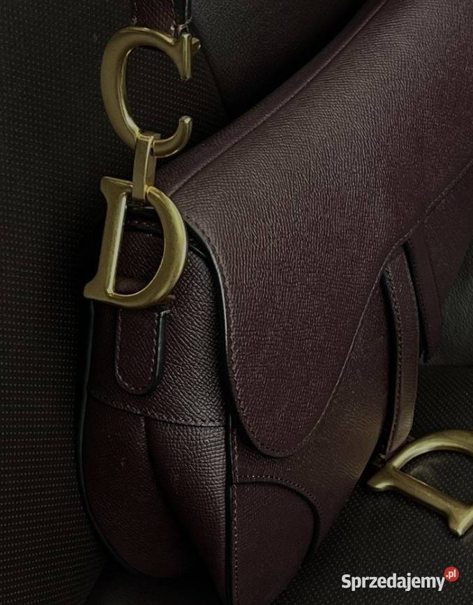 Torebka Dior saddle brazowa czekoladowy skóra Wrocław