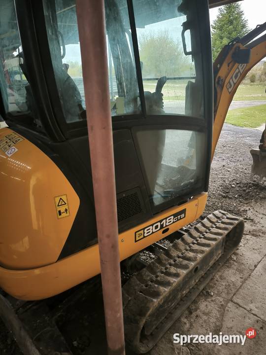 Minikoparka JCB 8018 Biecz sprzedam