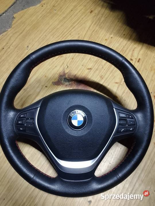 Kierownica BMW czerwona nić F30F31 Żary
