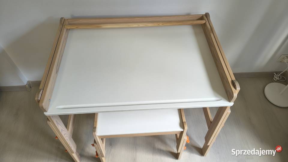 TROFAST biurko i krzesło IKEA Zduny