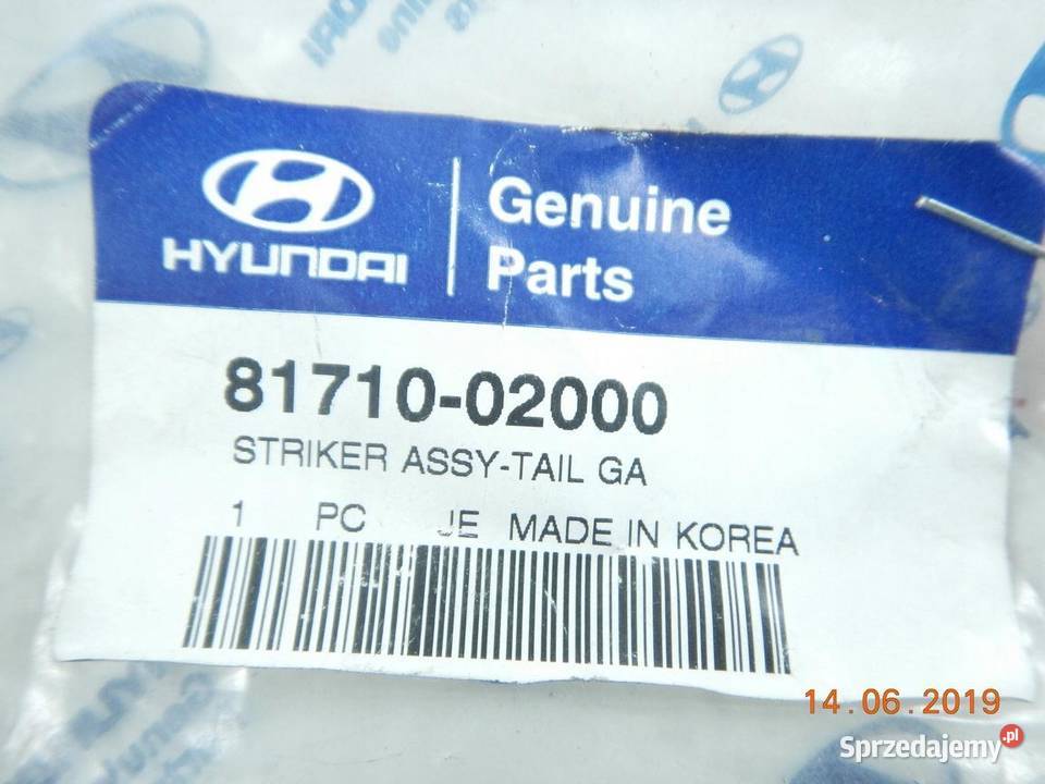 ZAMEK RYGIEL BAGAŻNIKA HYUNDAI ATOS 9700 ASO sprzedam