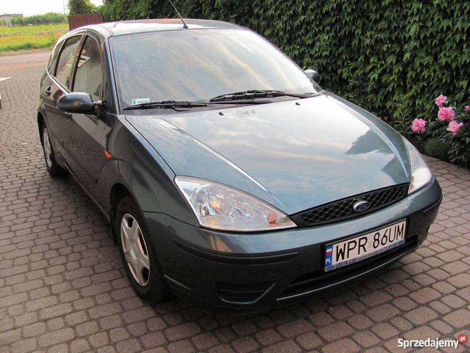 Ford Focus 2003 hatchback neptune green pierwszy mazowieckie sprzedam