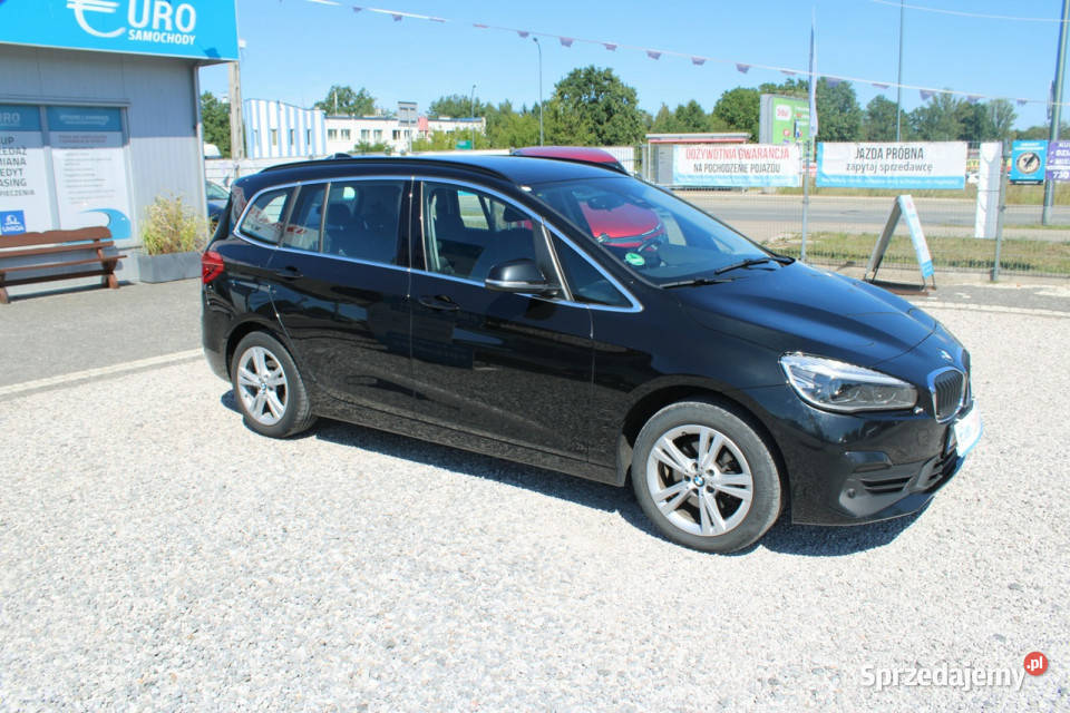 BMW 218 Gran Tourer 7 miejsc Nawigacja netto czarny BMW Warszawa sprzedam