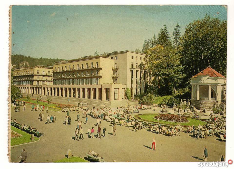 KRYNICA MUSZLA KONCERTOWA POCZTÓWKA Krynki