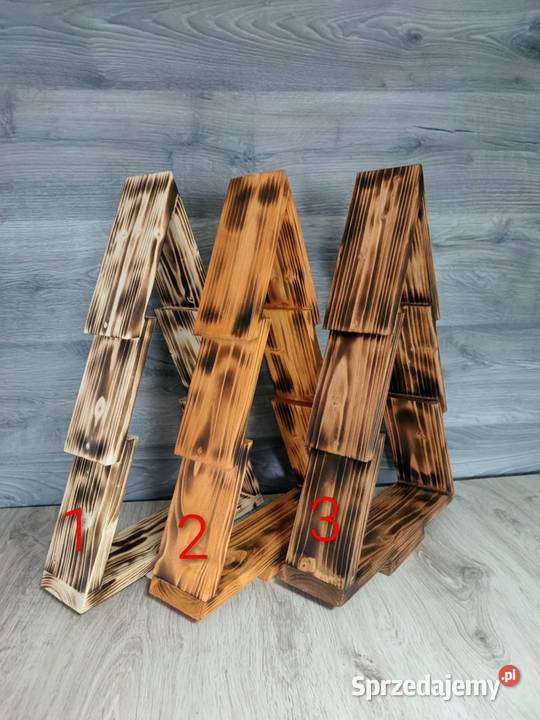 Drewniana choinka handmade małopolskie Nowy Targ