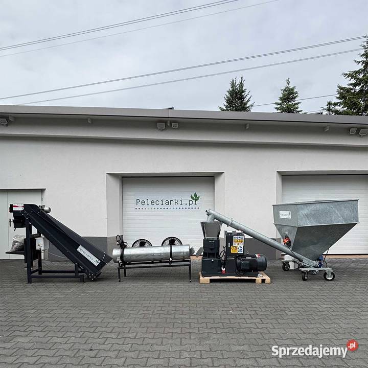 PELET KOMERCYJNA PRODUKCJA PODAJNIK PELECIARKA podlaskie Białystok sprzedam