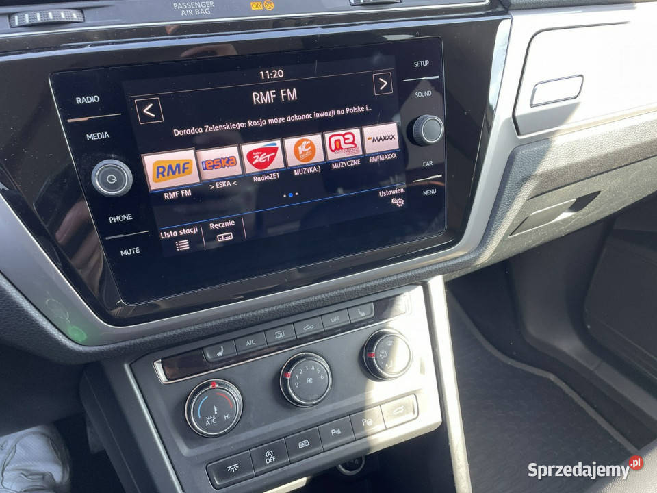 Volkswagen Touran 20 TDI DSG Automat 7osobowy wspomaganie kierownicy