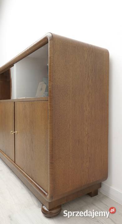 Zabytkowa komodabiblioteka w stylu art deco lata Jerka