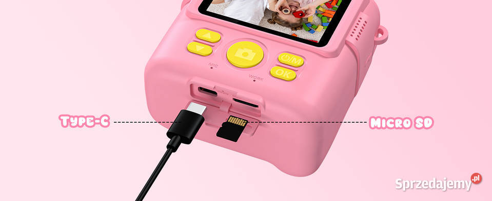 Aparat dzieci aparat natychmiastowy 1080P Łódź