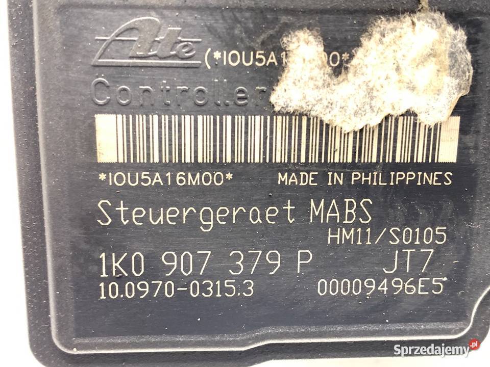 POMPA ABS SEAT ALTEA 1K0614117H 19 105 osobowe podkarpackie