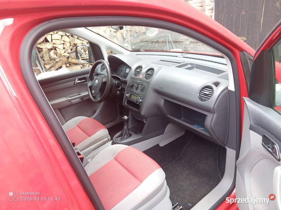 VW caddy life manualna łódzkie Sokolniki