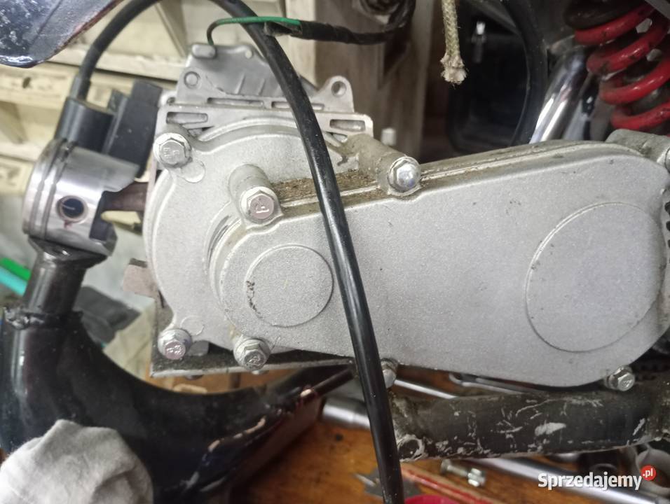 Silnik mini cross 50 na przekładni prawie nowy Silniki podkarpackie Zaklików