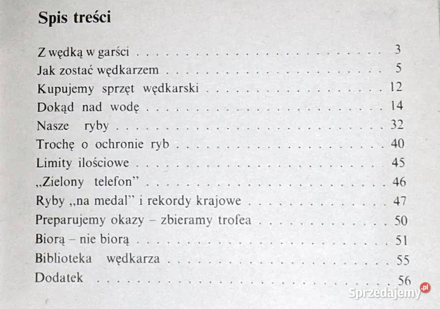 Informator wędkarza Jerzy Ostaszewski Chełm