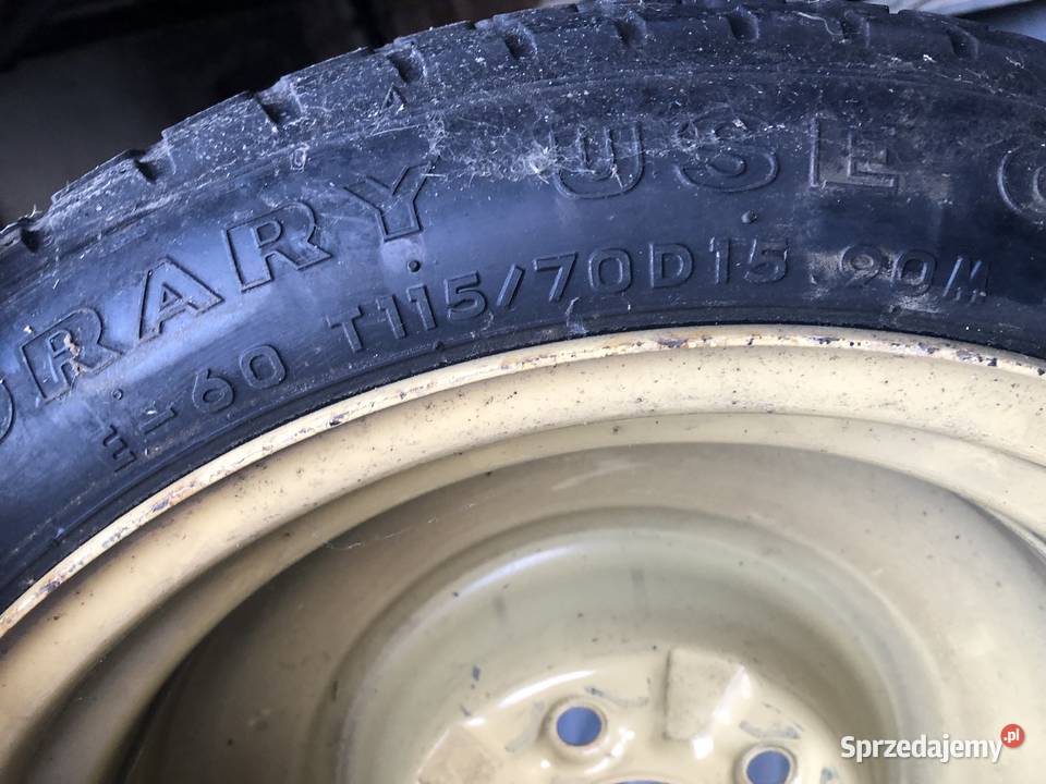 Mazda 2 3 5 6 koło dojazdowe dojazdówka 15 Lubartów sprzedam