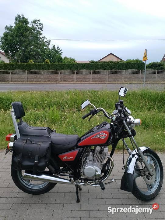 Sprzedam Motocykl nieuszkodzony wielkopolskie