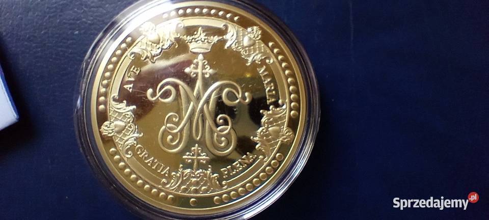 Stare monety Medal Matka Boska z Medjugorie Lesko