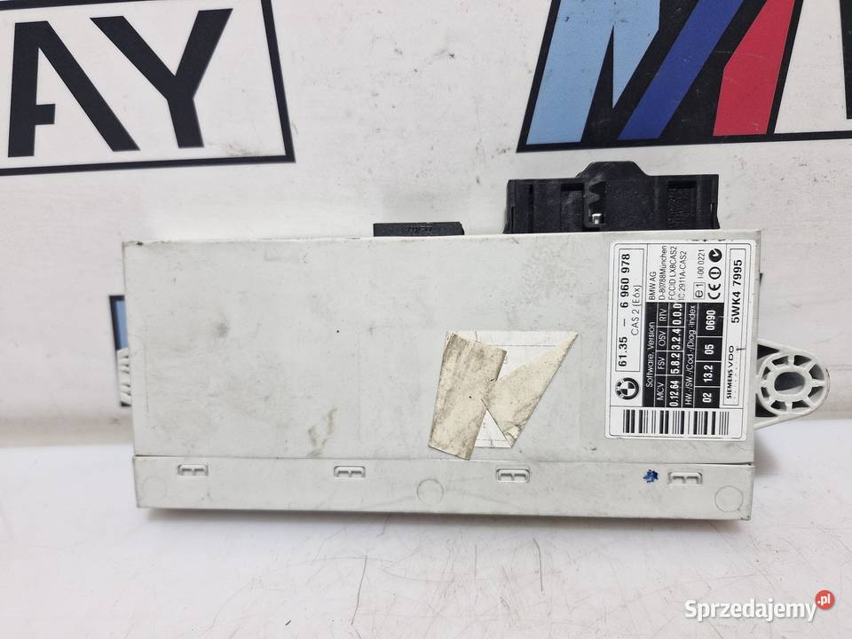 BMW E60 E61 E63 E64 MODUŁ STEROWNIK CAS 6960978 osobowe
