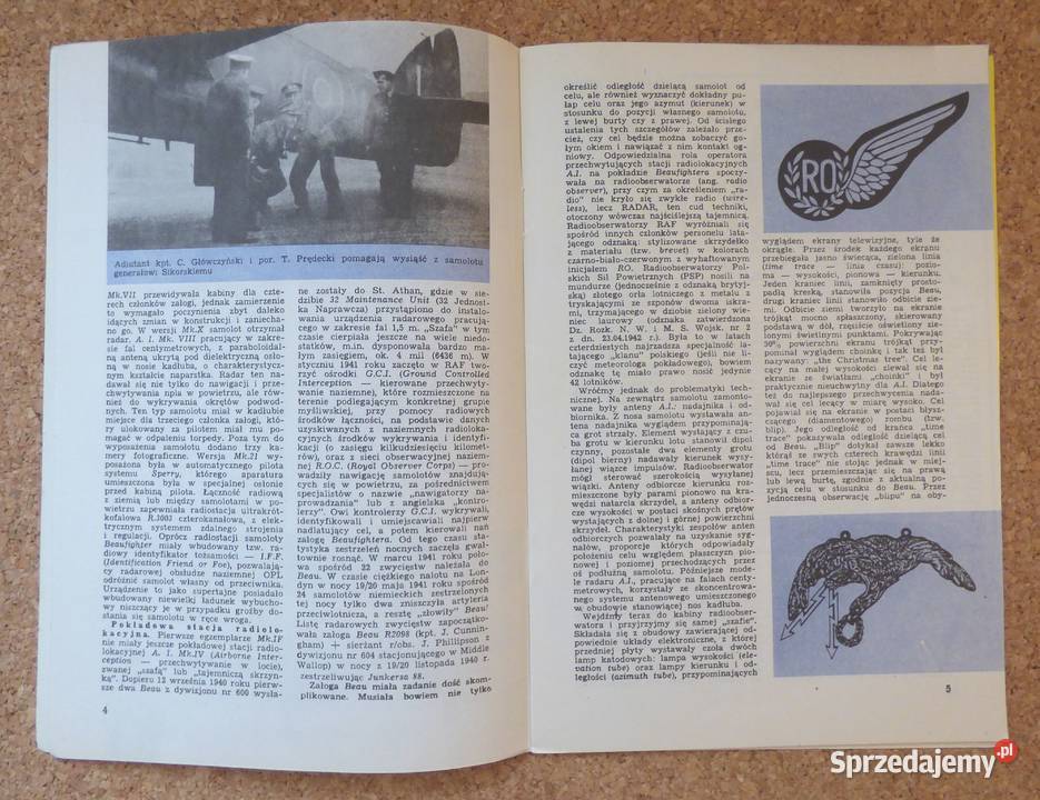 W Samolot myśliwski Beaufighter Warszawa