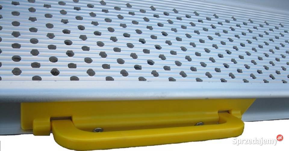 Aluminiowe szyny podjazdowe rampy rampa 360
