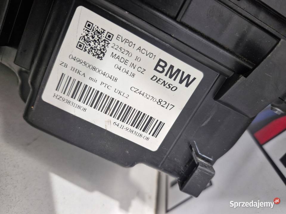 BMW X1 F48 STELAŻ NAGRZEWNICA EUROPA DIESEL HEAD