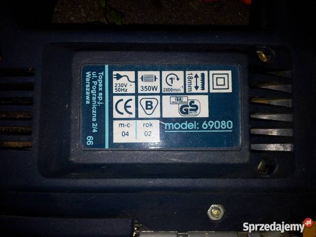 Wyrzynarka PEGASUS model 69080 Elektryczne Warszawa