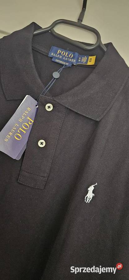 Ralph lauren XL piękna koszulka czarna t shirt mazowieckie Warszawa