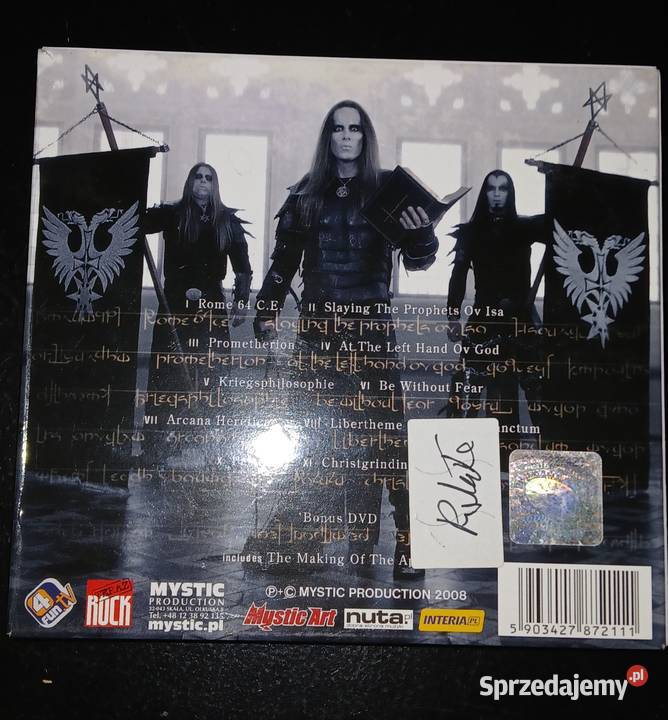 Sprzedam płytę Behemoth The Apostasy z CD Szczecin