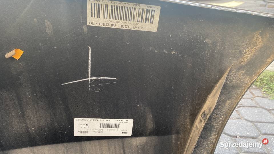 Zderzak BMW F10 tył Motoryzacja Warszawa