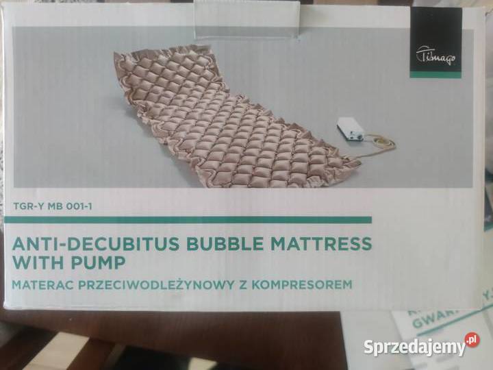 Materac przeciwodleżynowy z kompresorem Zdrowie i Uroda