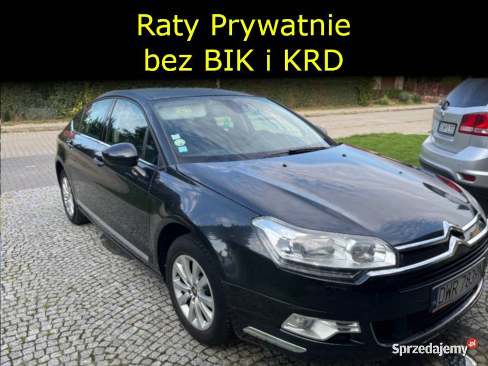 Raty Prywatnie Citroen C5 III 2008 2017 16 Wrocław sprzedam