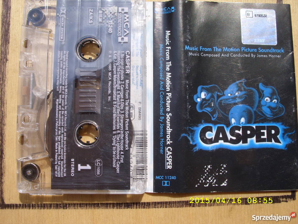 Filmowa kaseta CASPER MCA 1992 R