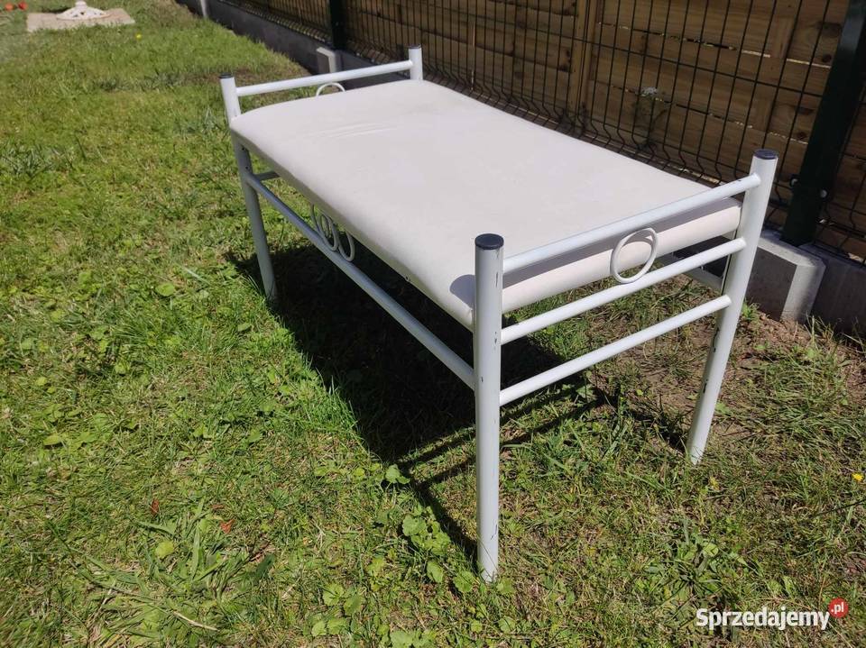 metalowa ławka z siedziskiem lubuskie