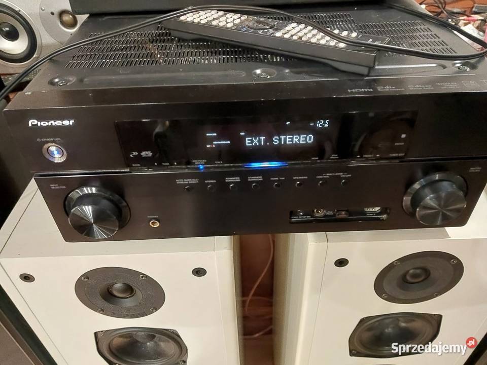 Nagłośnienie duże kolumny amplituner usb hdmi Słuchawki i głośniki