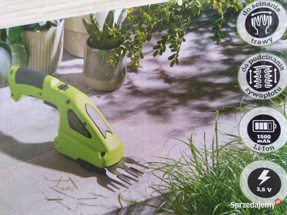 NAJTANIEJ Akumulatorowe Nożyce Do Trawy i Zabrze