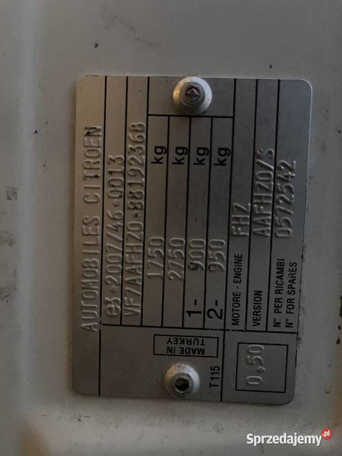 Citroen Nemo 13 Hdi Żmigród sprzedam