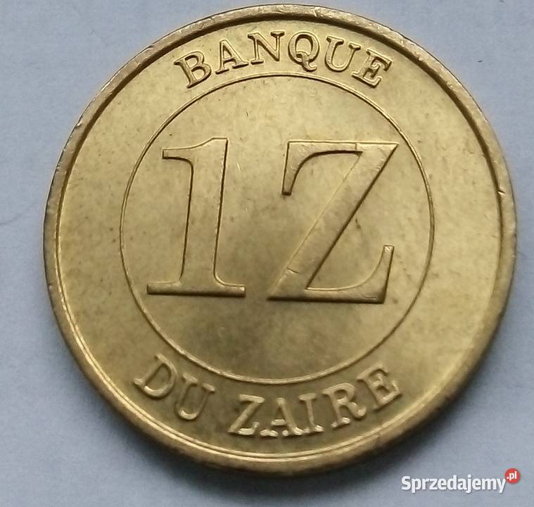 ZAIR1 ZAIR1987 r Numizmatyka mazowieckie Legionowo