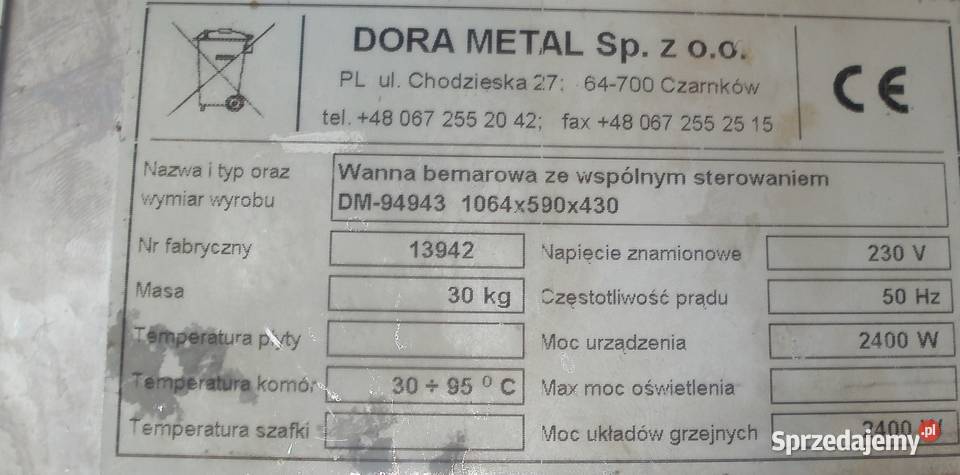 Bemar 32231 Warszawa sprzedam