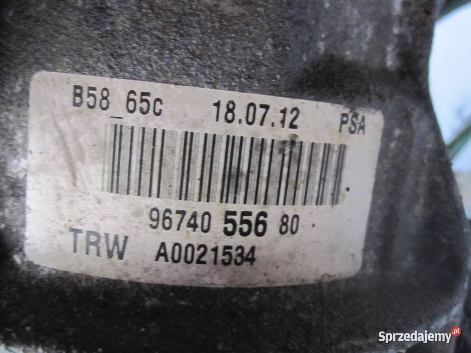 CITROEN C4 GRAND PICASSO LIFT 16 HDI pompa
