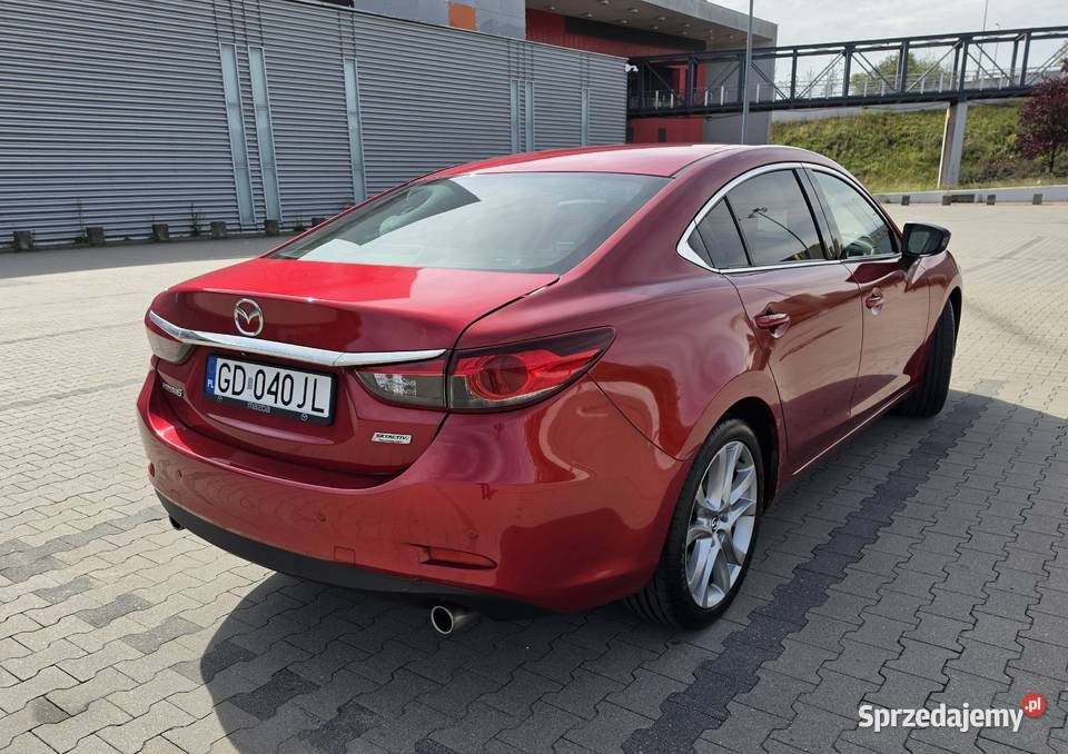 Mazda 6 20 165 SkyPASSION IELoop generacja GJ wspomaganie kierownicy Gdańsk