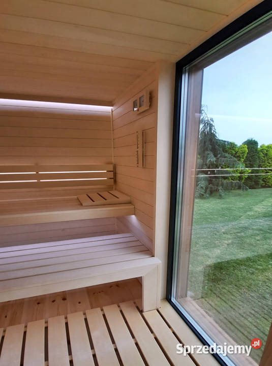 SAUNA OGRODOWA PRESTIGE CUBE 230 ModernHaus Wrocław sprzedam