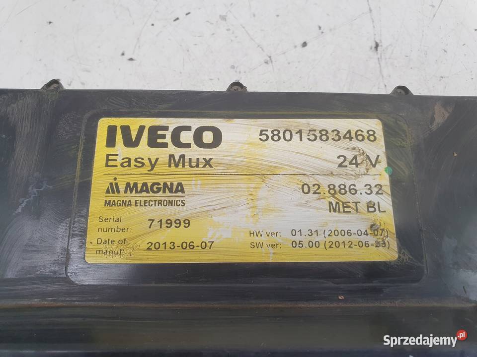 Iveco Rurocargo IV MODUŁ EASY MUX Sterownik Chełm