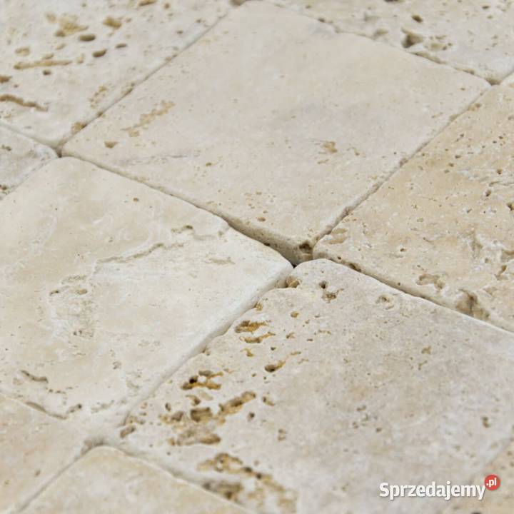 Kostki Trawertyn Classic bębnowany 10x10x1 Kraków sprzedam