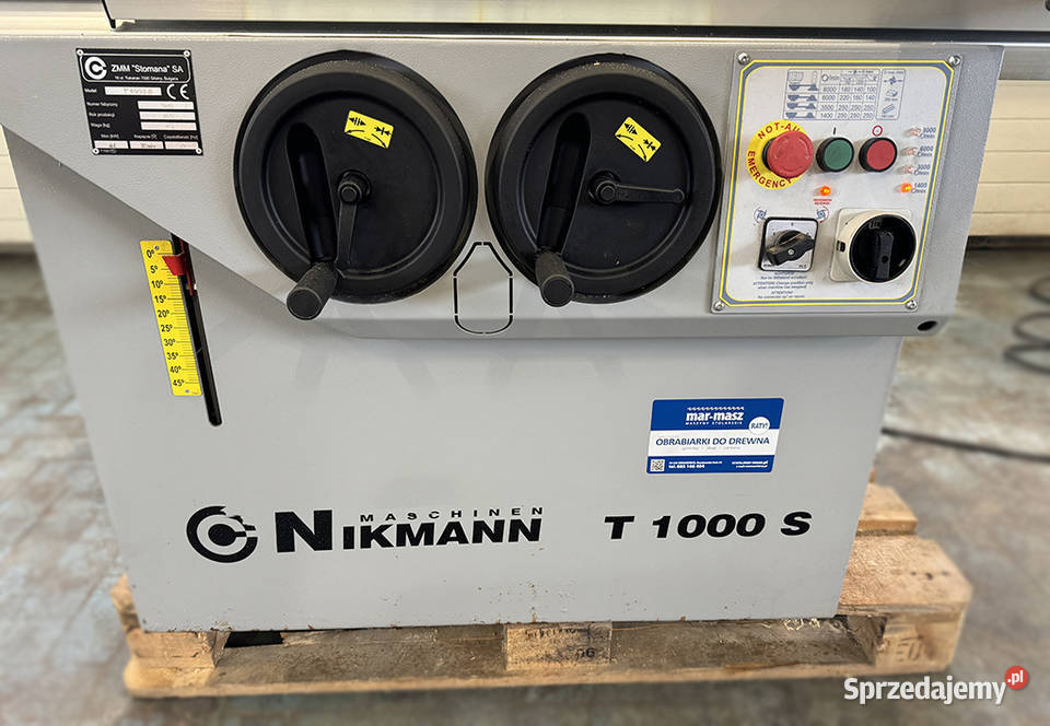 Frezarka dolnowrzecionowa STOMANA typ T 1000S pomorskie Sierakowska Huta
