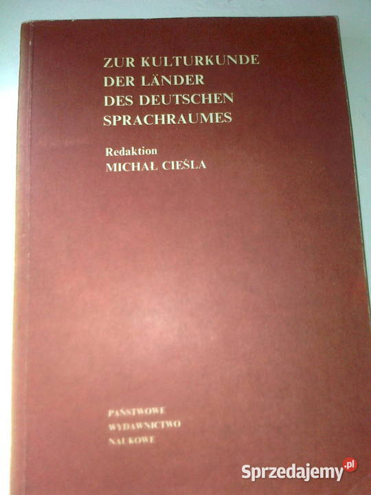 Zur kulturkunde der Lnder des deutschen Warszawa
