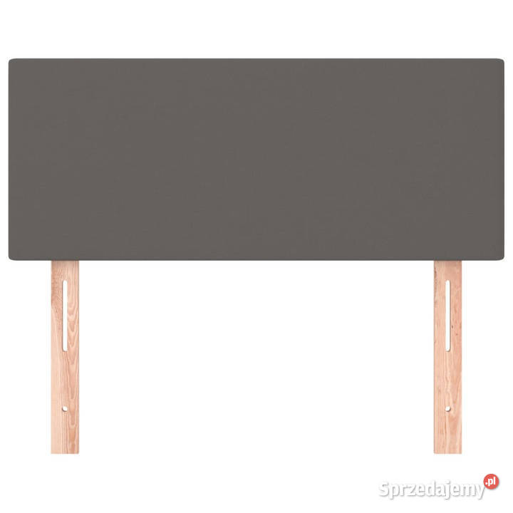 Zagłówek do łóżka szary 100x5x7888 sztuczna Warszawa