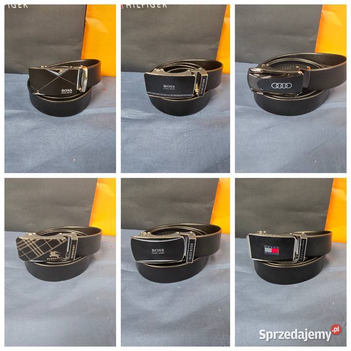 Paski Boss th Burberry męskie rodzaje klamry Wadowice