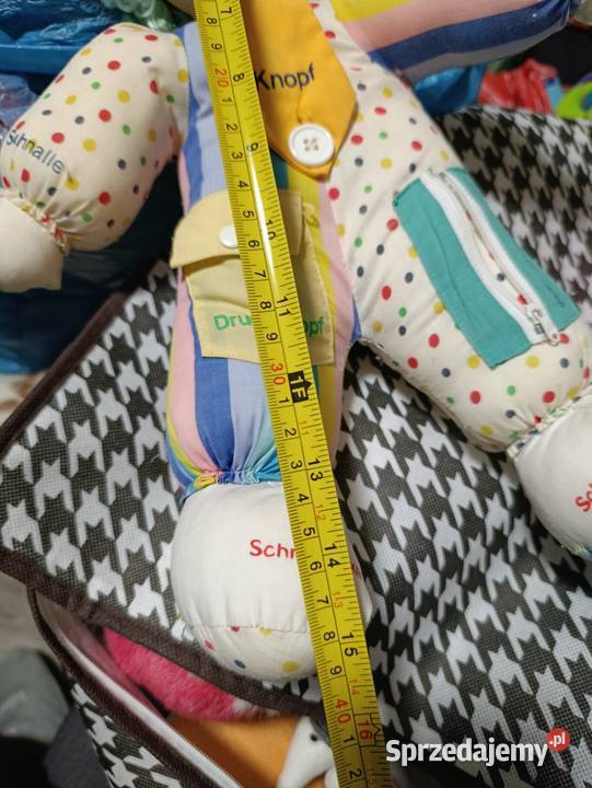 Stara lalka klaun KNOPF Poznań