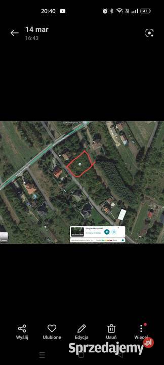 Na sprzedaż działka budowlana Głogów Małopolski Rogoźnica