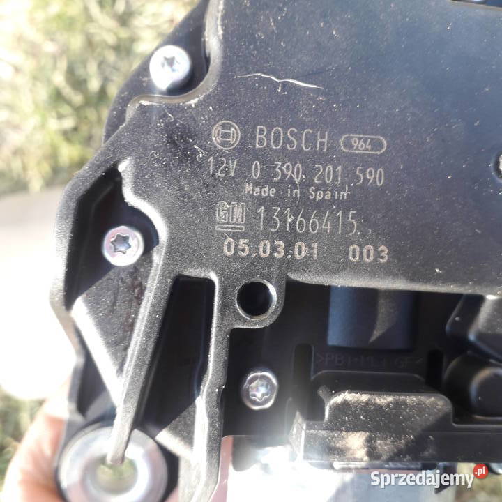 Mechanizm tylnej klapy Bosch Opel Vectra C Combi Żabno